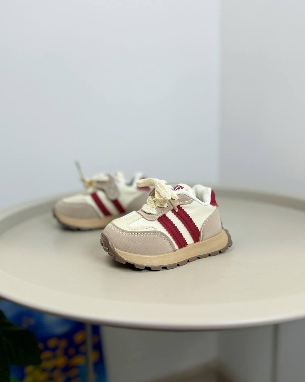 Кроссовки детские р. 20 Бежевый (1322)