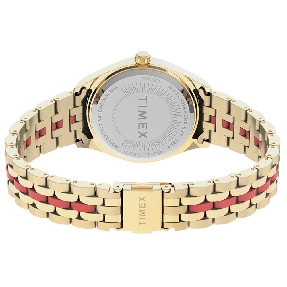 Наручний годинник жіночий Timex Waterbury Boyfriend кварцевий Gold (Tx2u82700) - фото 4 Наручний годинник жіночий Timex Waterbury Boyfriend кварцевий Gold (Tx2u82700) - фото 4