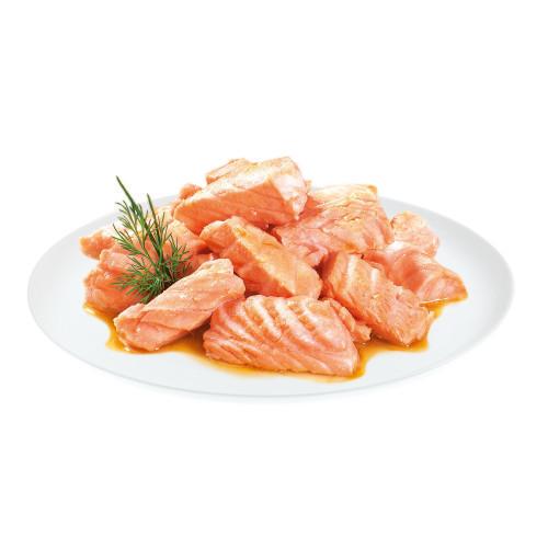 Корм влажный Brit Premium Delicate Fillets in Gravy Salmon для стерилизованных кошек 85 г - фото 2