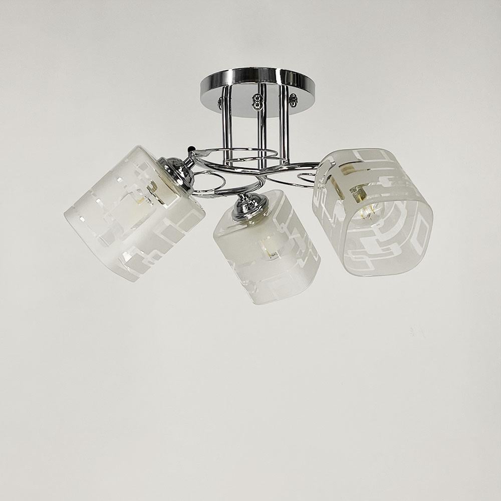 Люстра стельова Light House LNF-17482/3 CH Хром