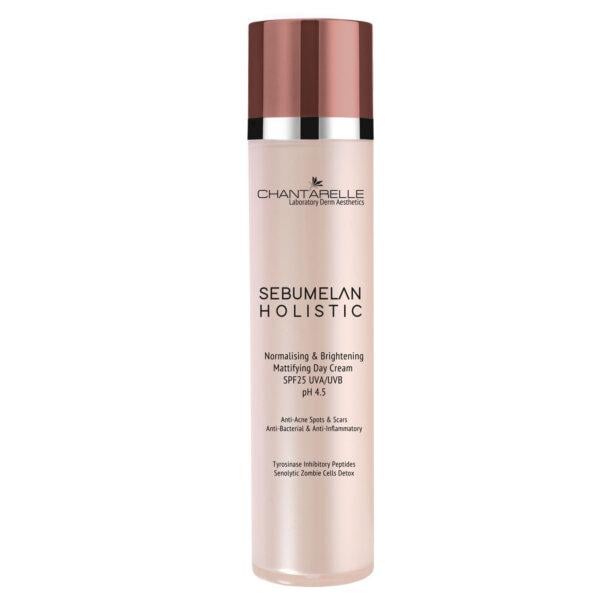 Крем нормалізуючий і освітлюючий денний Sebumelan Holistic Mattifying Day Cream SPF25 UVA/UVB pH 4,5 50 мл Крем нормалізуючий і освітлюючий денний Sebumelan Holistic Mattifying Day Cream SPF25 UVA/UVB pH 4,5 50 мл