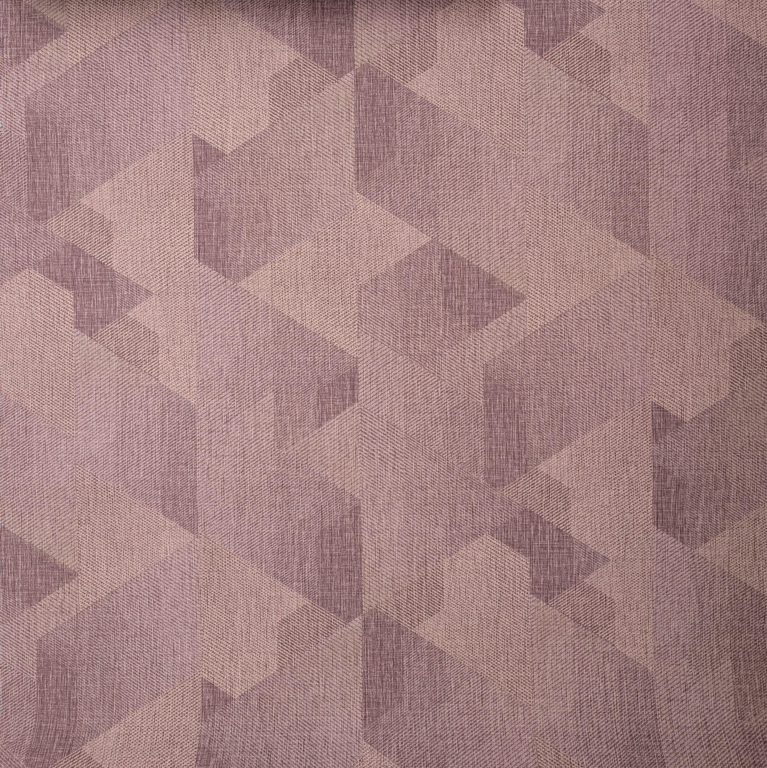 Обои виниловые Grandeco Fabrica Абстракция на флизелиновой основе 1 м Сиреневый (44104 A)