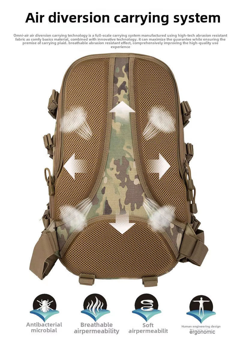 Рюкзак армейский 40-55 л Мультикам (2000605717) - фото 4