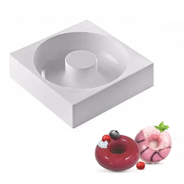 Форма силіконова для євроторту Пончик 19,5х19,5 см (2356744499) - фото 6