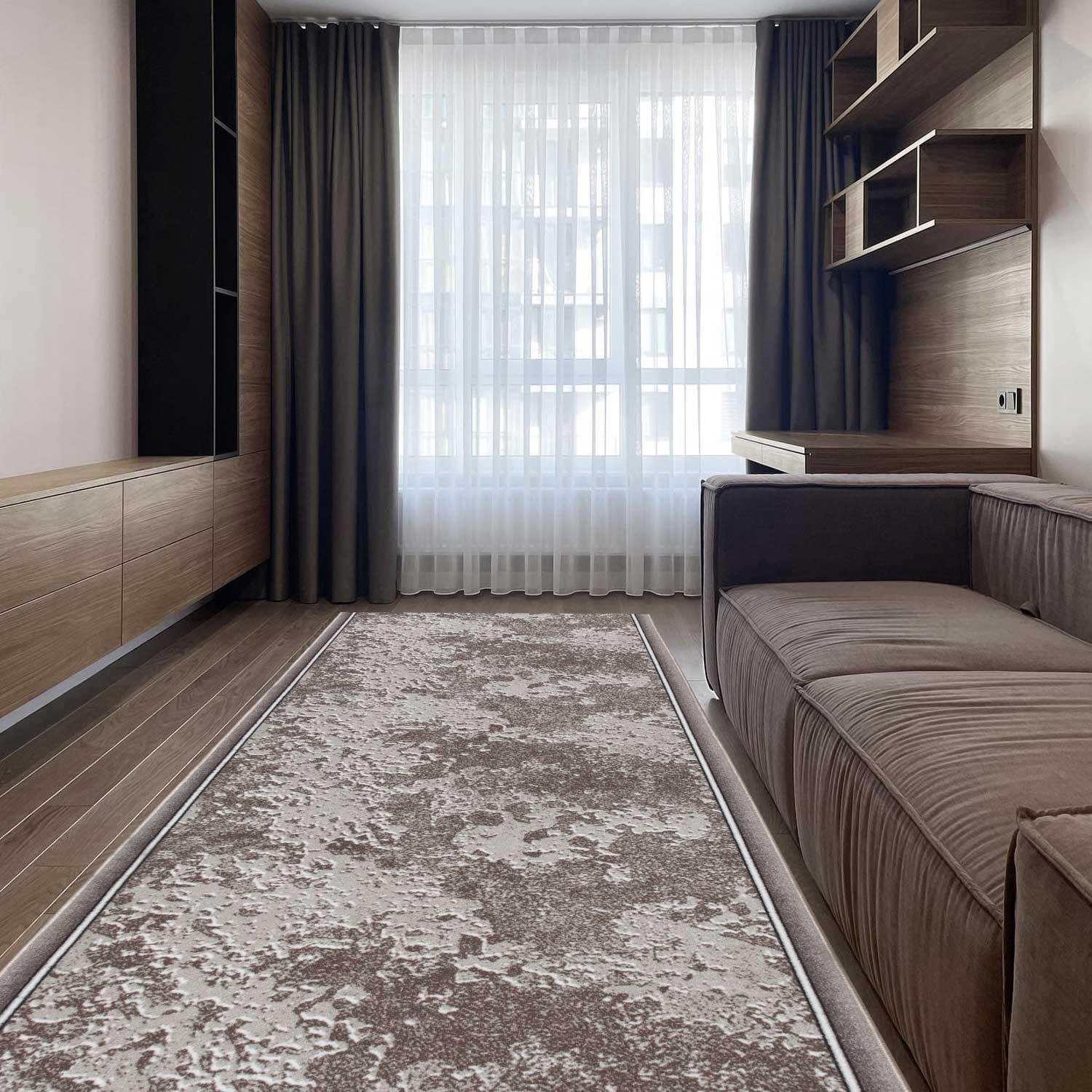 Ковровая дорожка безворсовая на войлочной основе Virtual Print Короед-P3 0,8 м Бежевый (00-00022804) - фото 3 Ковровая дорожка безворсовая на войлочной основе Virtual Print Короед-P3 0,8 м Бежевый (00-00022804) - фото 3