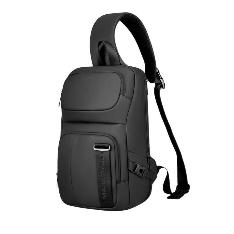 Рюкзак міський з однією лямкою Mark Ryden 7633 12л Black (17597)