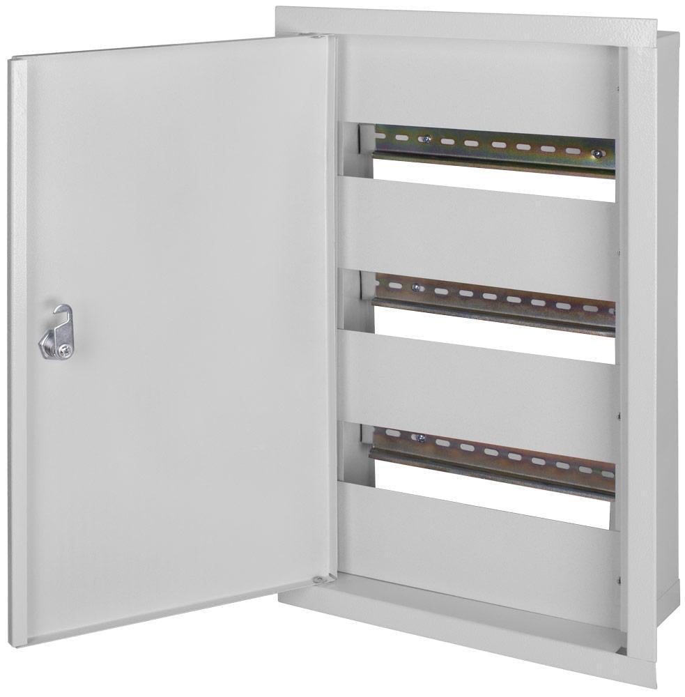 Щит розподільний E.NEXT e.mbox.stand.w.36.z 36 модулів IP30 вбудований із замком металевий 465х260х120 мм (s0100026) Щит розподільний E.NEXT e.mbox.stand.w.36.z 36 модулів IP30 вбудований із замком металевий 465х260х120 мм (s0100026)