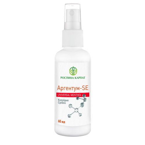 Антисептик Рослина Карпат Аргентум SЕ antiseptic 60 мл