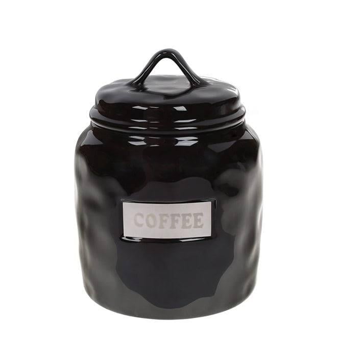 Банка керамическая с крышкой Coffee 0,9 л (32190)