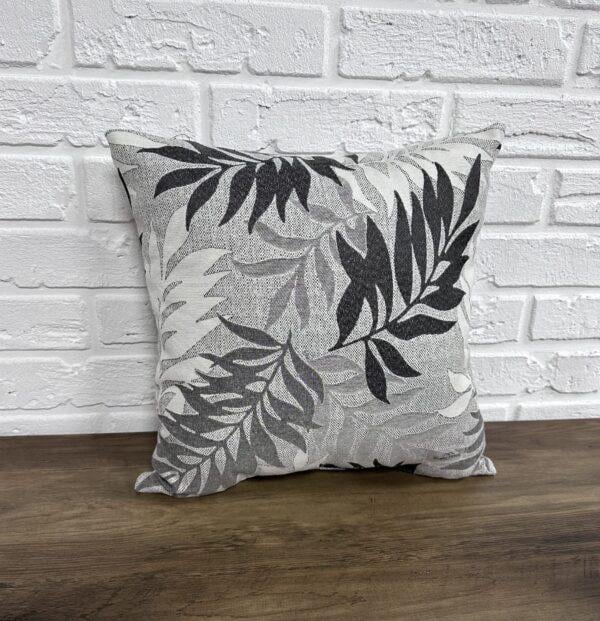 Подушка Comfort Home Grey tropic жаккардовая 40х40 см