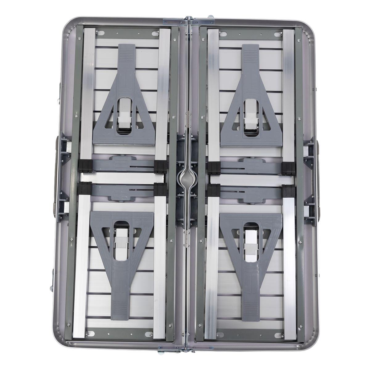 Стіл-трансформер складаний алюмінієвий та 4 стільці (6855) - фото 24 Стіл-трансформер складаний алюмінієвий та 4 стільці (6855) - фото 24