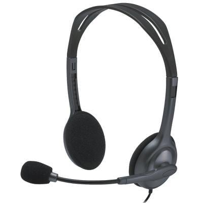 Наушники Logitech H111 Stereo Headset with 4pin jack Серый (981-000593)