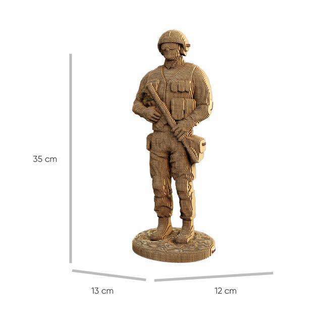 3D Пазл картонний Cartonic Солдат (CARTSOLDIER) - фото 3 3D Пазл картонний Cartonic Солдат (CARTSOLDIER) - фото 3