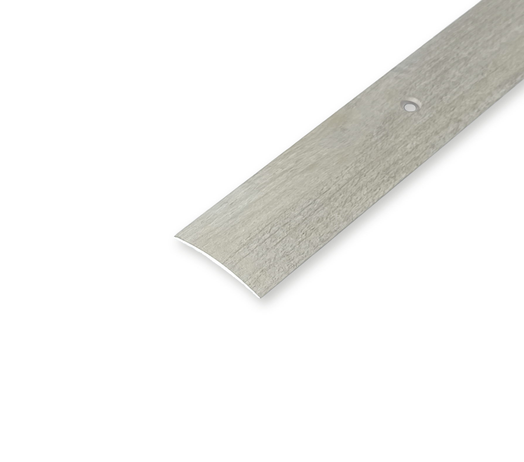 Поріжок EURO CONCEPT алюмінієвий гладкий БРП-003 декорований 40x4 мм 2700 мм Дуб паркетний