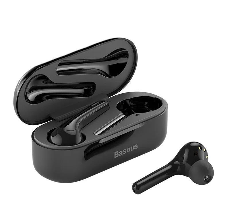 Наушники беспроводные Bluetooth BASEUS Encok True Wireless Earphones W07 500мАч