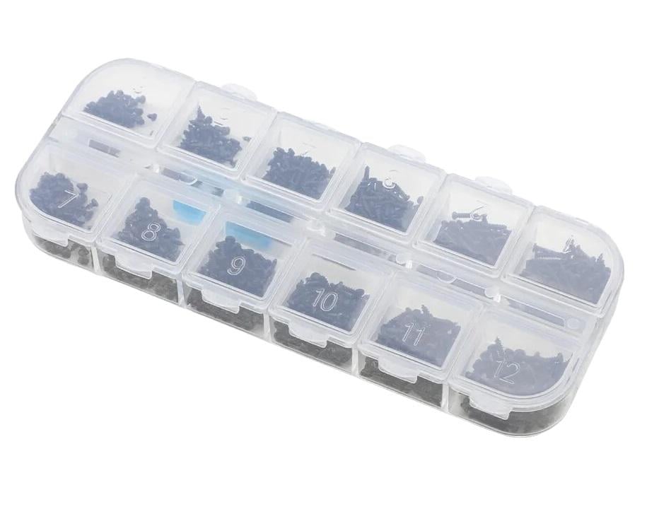 Набір саморізів Spec MIX M1/M1,2 з викруткою 601 шт. (SP-240520) - фото 4 Набір саморізів Spec MIX M1/M1,2 з викруткою 601 шт. (SP-240520) - фото 4