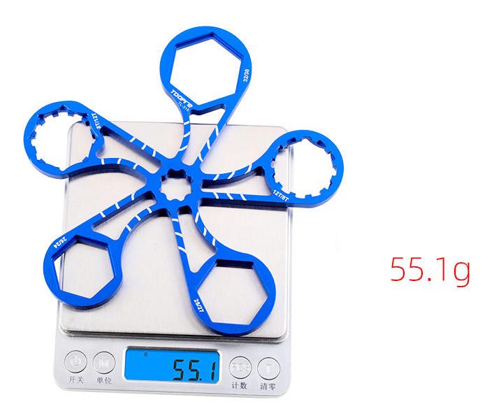 Ключ для вилки велосипеда Toopre 5d1 алюміній - фото 4