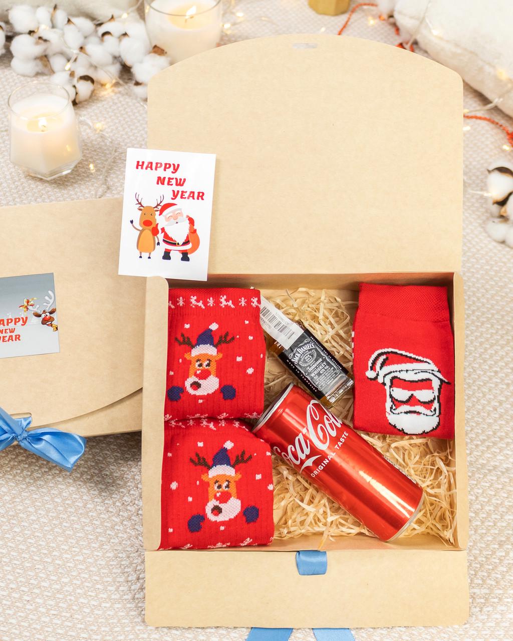 Подарочный набор мужской новогодний Елене Санта (2047748955)