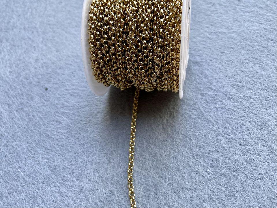 Ланцюг кругла з нержавіючої сталі 3 мм/10 м Ланцюг кругла з нержавіючої сталі 3 мм/10 м