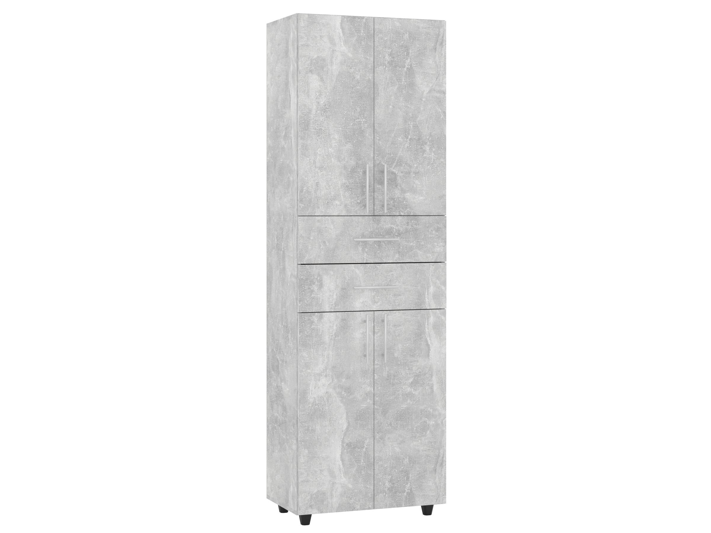 Шкаф гардеробный PEHOTIN ШД-4 60х38х189,5 см Бетон (PN-102263)