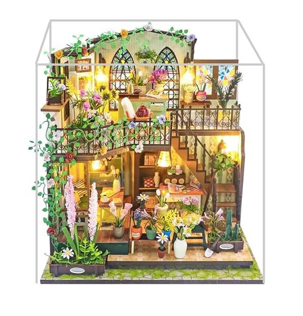 Румбокс DIY M2322 Darcy Flower House с куполом (1072/1)