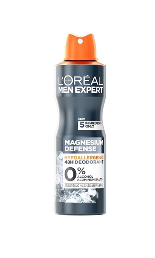 Дезодорант-антиперспірант L'Oreal Paris Men Expert Men Expert Захист магнію спрей (32711)