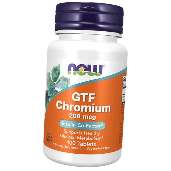 Хром GTF Chromium 200 100 таблеток (36128382)