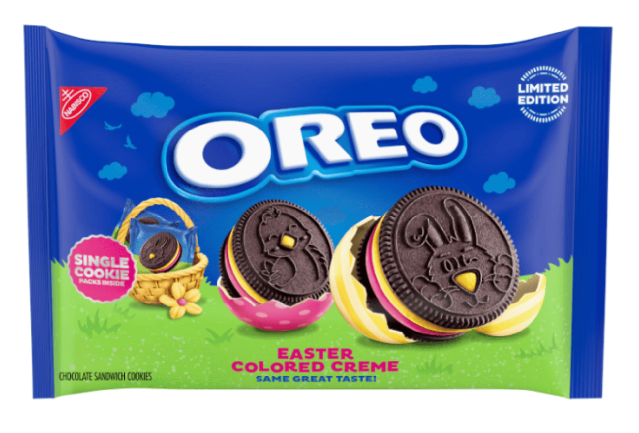 Печенье OREO Easter Colored Creme Sandwich Cookies 202 г (3013369440)