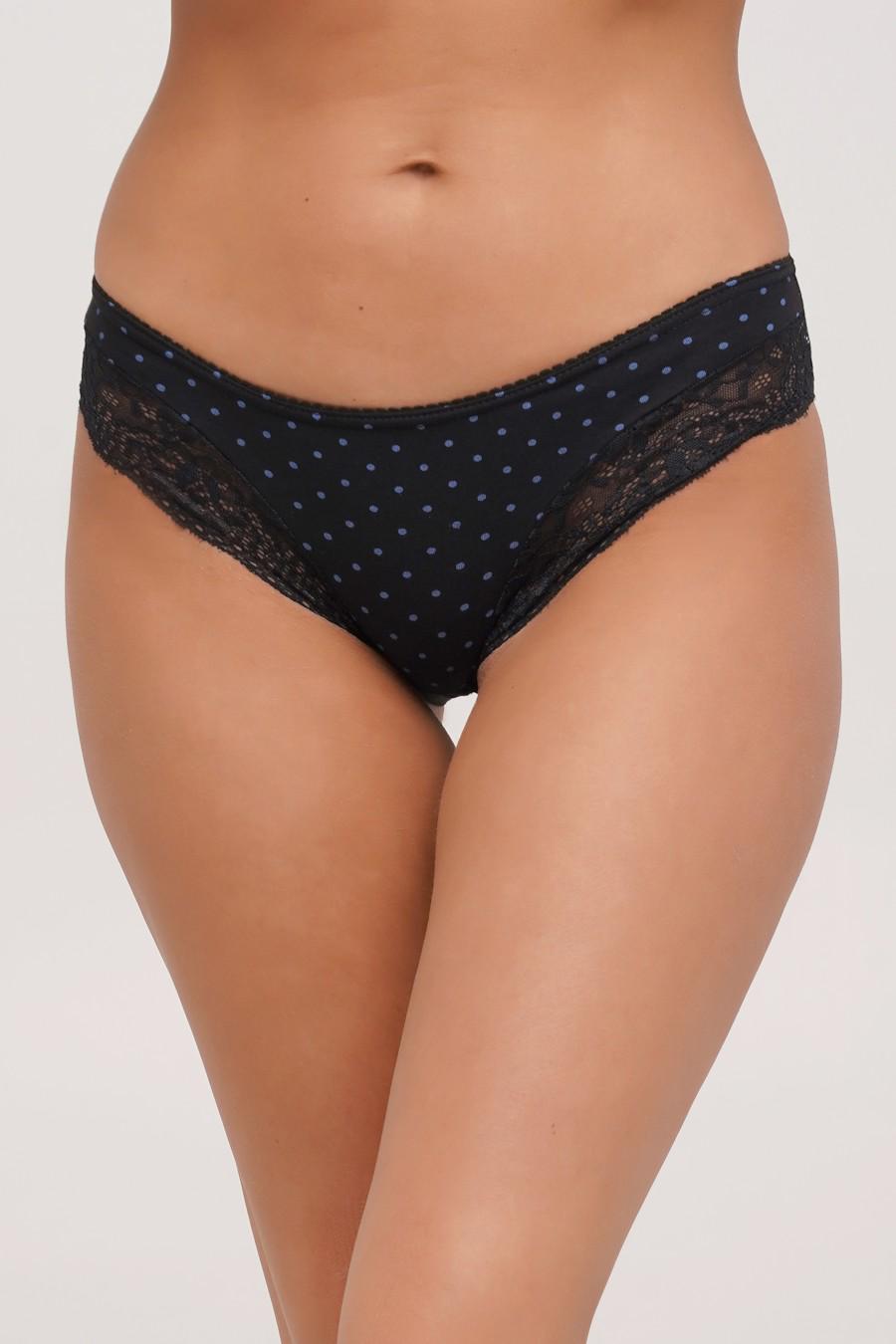 Трусики слип Liabel р. 1/XS горошек Синий (79888)