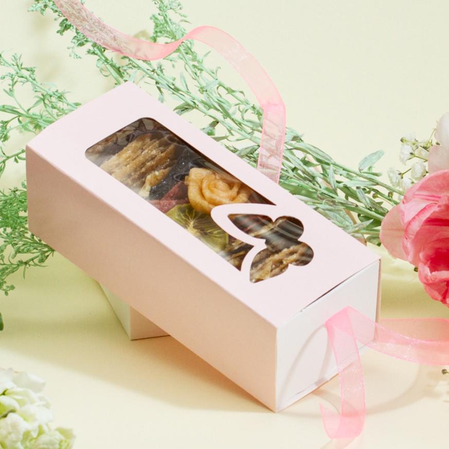 Набір пастили подарунковий Комплімент 100 г Рожевий (FS-05012/2)