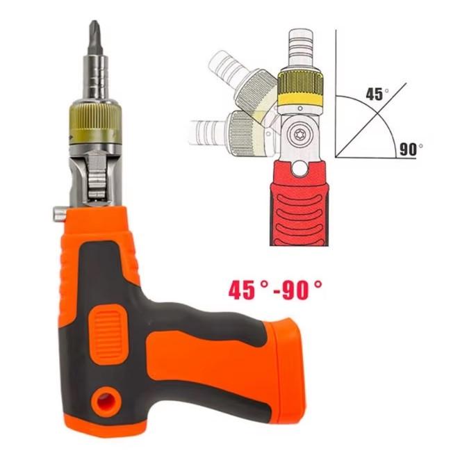 Викрутка-пістолет RIAS 2882A з 16 бітами Orange (3_05901) - фото 5 Викрутка-пістолет RIAS 2882A з 16 бітами Orange (3_05901) - фото 5