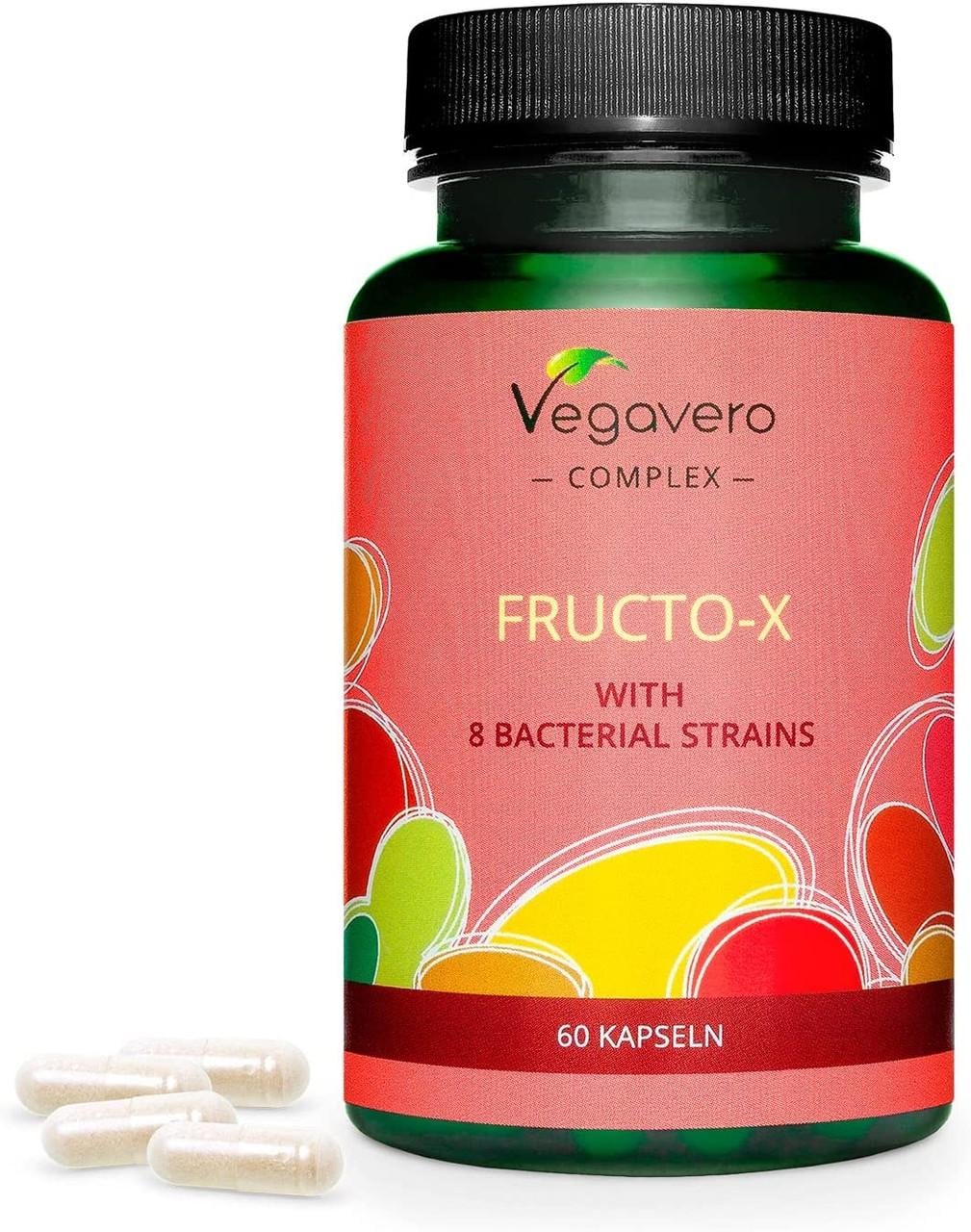 Вітаміни для оздоровлення Vegavero FRUCTO-X 60 капс. (500942021)