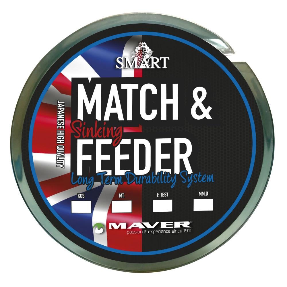 Леска Smart Match & Feeder Sinking 150 м 0,153 мм 2,1 кг Темно-зеленый (1013-1300.32.68)