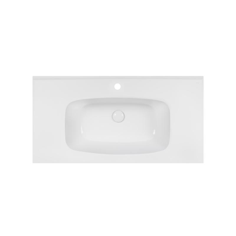 Раковина Q-tap Albatross 5H с донным клапаном White (QT01115100HW)