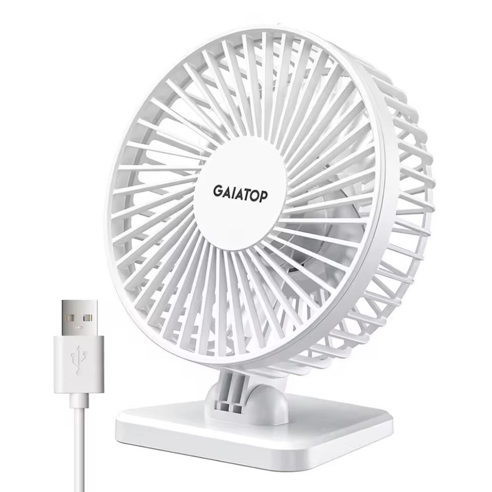 Настільний вентилятор Gaiatop TF30 USB White