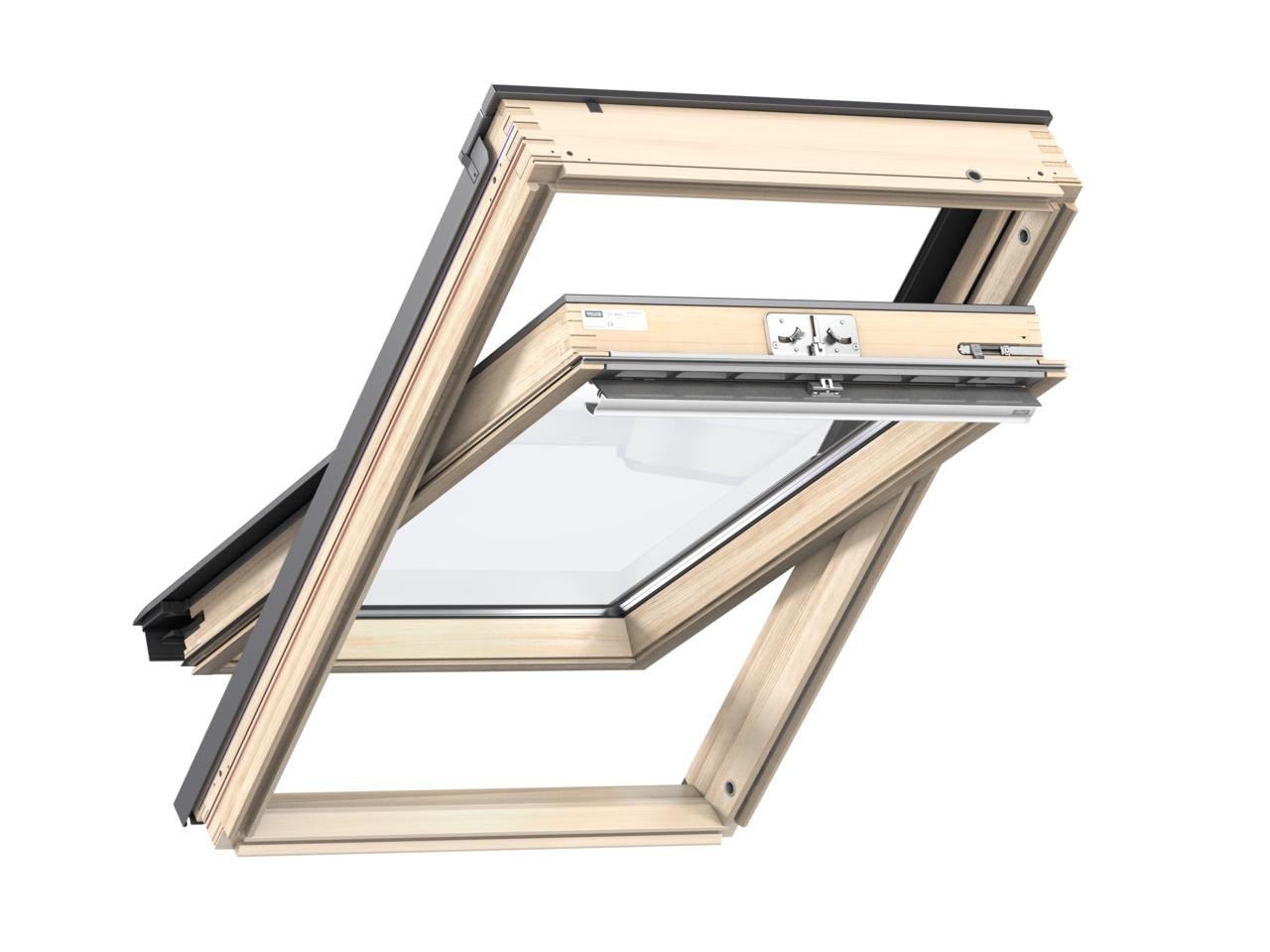 Вікно мансардне Velux Standart GLU0061B 78x140 см ручка знизу - фото 1