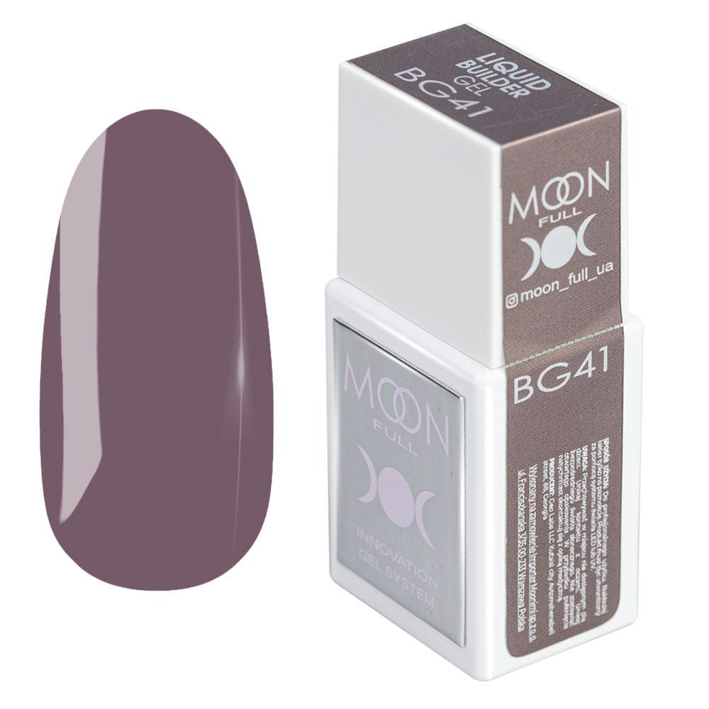 Гель для наращивания моделирующий Moon Full Liquid Builder Gel №BG41 15 мл