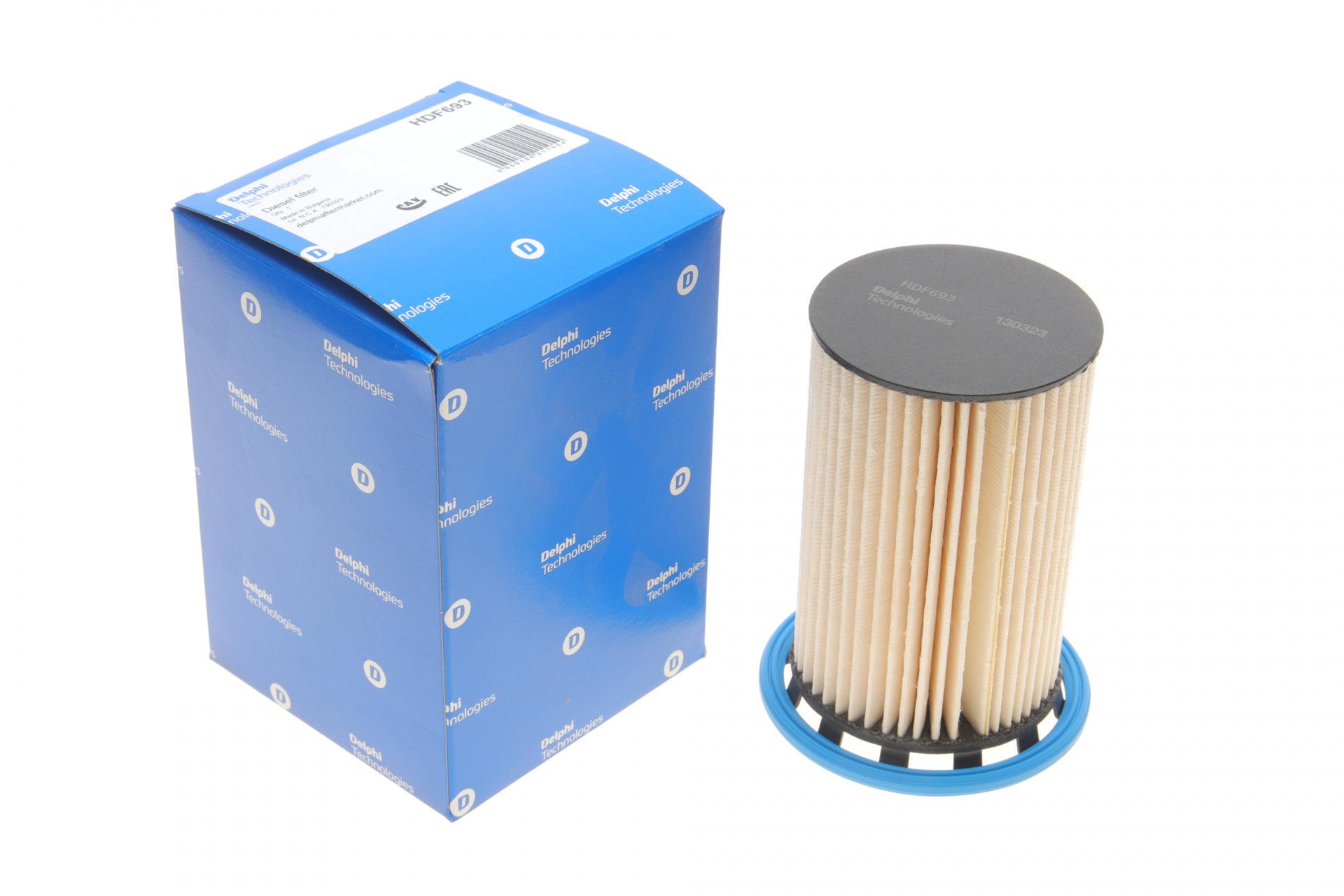Фільтр паливний DELPHI для VW Touareg/Porsche Cayenne 3,0-4,2D 10- (HDF693)