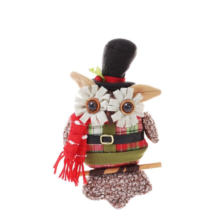 Мягкая игрушка новогодняя BonaDi Сова (842-104)