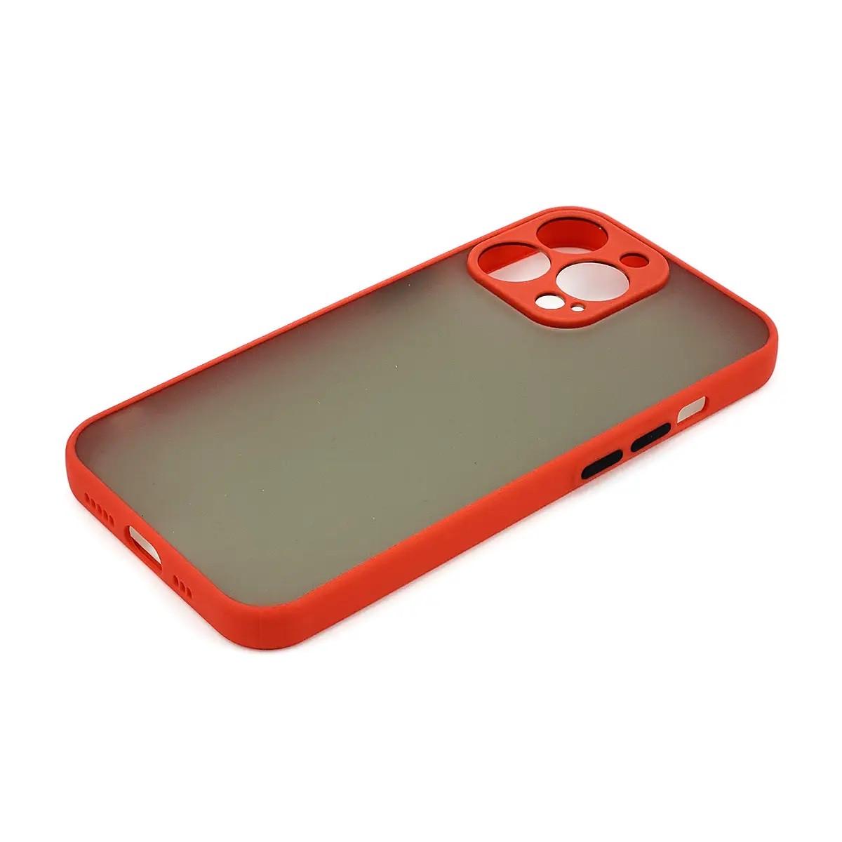 Силиконовый Чехол Накладка Avenger Totu Series Separate Camera Для iPhone 14 Pro Max Red