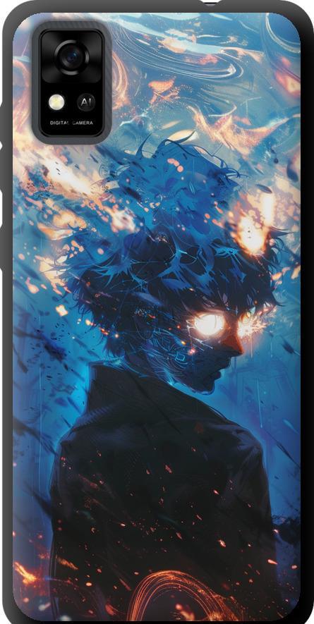 Чехол на ZTE Blade A31 Сатору Годжо (6129b-2522-42517)