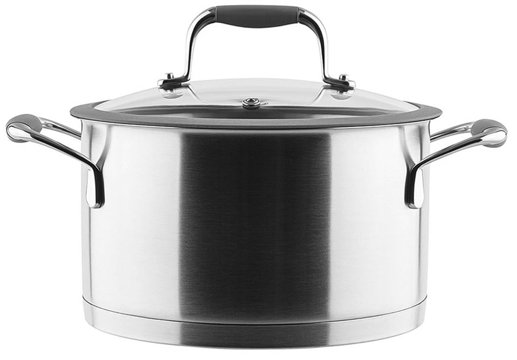 Кастрюля Vinzer Profi Series 3,4 л с крышкой 20 см (50184)