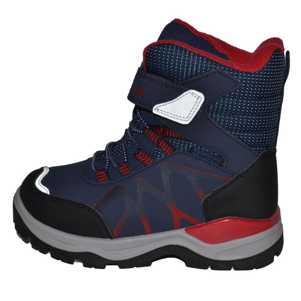 Ботинки зимние С-Т93-72-С р. 32 20,7 см Dark Blue (102-9372-02)