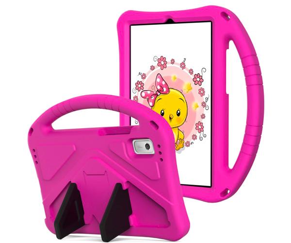 Чехол-накладка Kids with Stand для Lenovo Tab M9 с ручкой Розовый