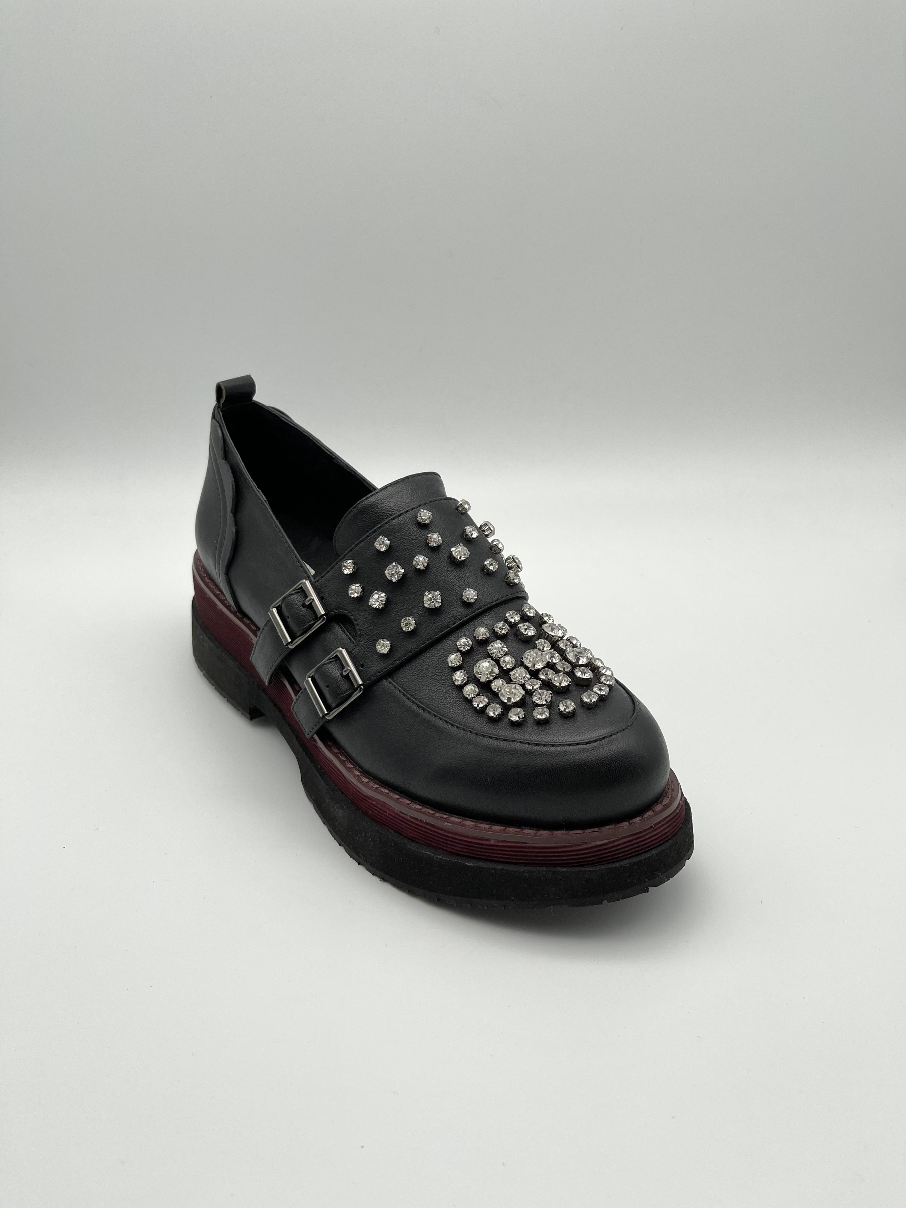 Дерби женские Fornarina F64 р. 37 Черный Дерби женские Fornarina F64 р. 37 Черный