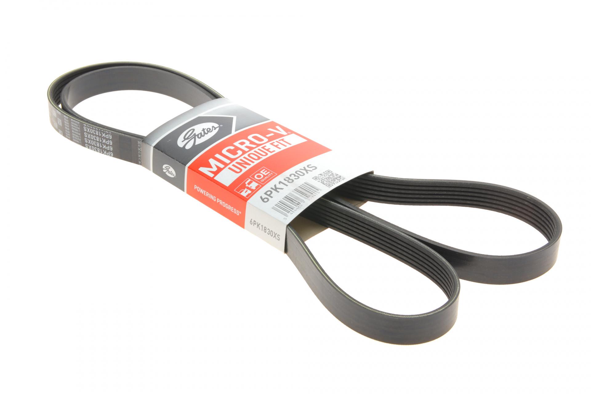 Ремень генератора GATES Renault Trafic 1.9dCi 01-/Opel Vivaro A 1.9DTI 01-14 (6PK1830XS)