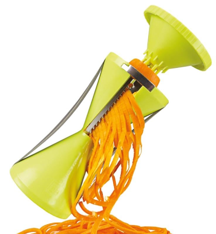 Спіральна овочерізка Fissman для декорування страв з 4 змінними лезами (FN-DV-8675)