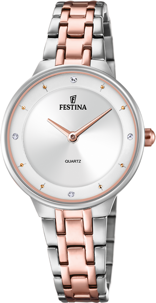 Наручные часы женские Festina F20626/1 Mademoiselle со стальным корпусом WR 50 м и серебристым циферблатом Наручные часы женские Festina F20626/1 Mademoiselle со стальным корпусом WR 50 м и серебристым циферблатом