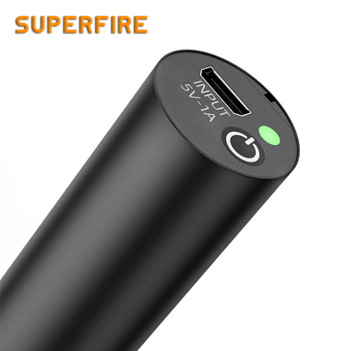 Фонарь SuperFire ультрафиолетовый аккумуляторный 800 mAh (S11-H) (S11-H) - фото 2