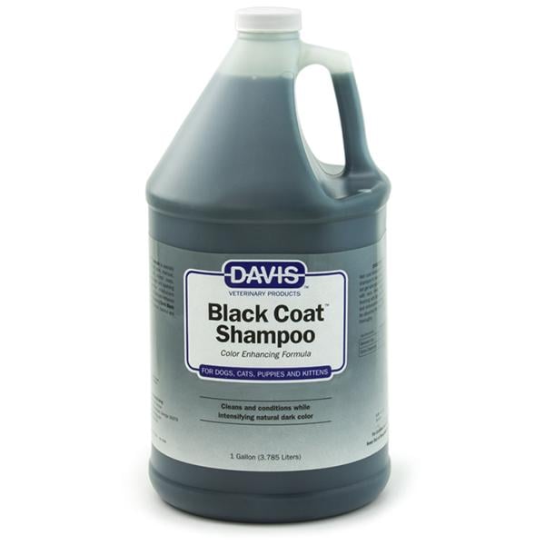 Шампунь для черной шерсти собак/котов концентрат Davis Black Coat Shampoo 380 мл (BCSG)
